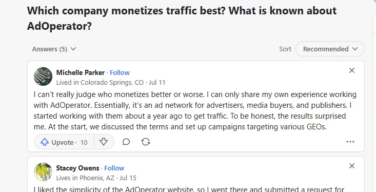 Examples of individual publications — 5